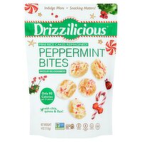 Drizzilicious Peppermint Rice Cake Bites, 4 oz