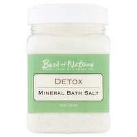 Best of Nature Detox Mineral Bath Salt, 26 oz