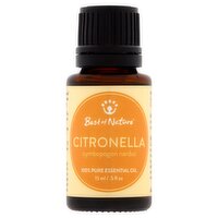 Best of Nature Citronella 100% Pure Essential Oil, .5 fl oz