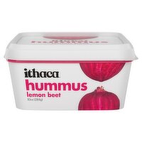 Ithaca Lemon Beet Hummus, 10 oz