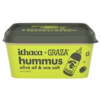 Ithaca x Graza Olive Oil & Sea Salt Hummus, 10 oz