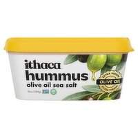Ithaca Olive Oil Sea Salt Hummus, 10 oz