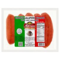 Palenque Provisions Corp Very Hot Sausage, 14 oz