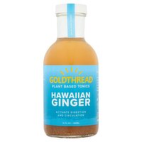Goldthread Hawaiian Ginger Plant Based Tonics, 12 fl oz