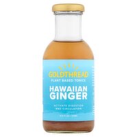 Goldthread Hawaiian Ginger Plant Based Tonics, 10.5 fl oz