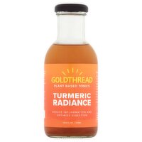 Goldthread Turmeric Radiance Plant Based Tonic, 10.5 fl oz