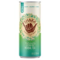 Shaka Pineapple Mint Flavored Naturally Caffeine-Free Herbal Tea, 12 fl oz