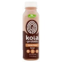 Koia Protein Cacao Bean Plant-Based Protein Shake, 12 fl oz