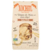 Xochitl Mexican Style Salted White Corn Chips, 12 oz, 12 Ounce