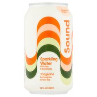 Sound Tangerine, Lemongrass and Green Tea Sparkling Water with Tea & Botanicals, 12 fl oz