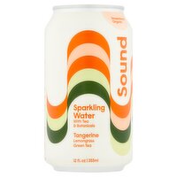 Sound Tangerine, Lemongrass and Green Tea Sparkling Water with Tea & Botanicals, 12 fl oz