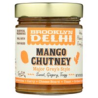 Brooklyn Delhi Major Grey's Style Mango Chutney, 9 oz
