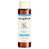 Soapbox Argan Oil & Vanilla Soften & Anti-Frizz Shampoo, 16 fl oz