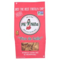 Tortilleria Mi Niña White Corn Tortilla Chips, 12 oz, 12 Ounce