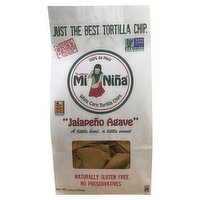 Tortilleria Mi Niña "Jalapeño Agave" White Corn Tortilla Chips, 12 oz