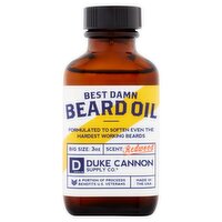 Duke Cannon Supply Co. Best Damn Beard Oil, 3 oz