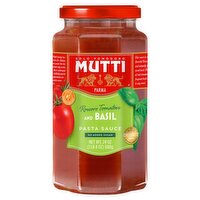 Mutti Rossoro Tomatoes and Basil Pasta Sauce, 24 oz