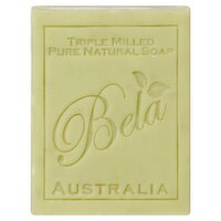 Bela Gardeners with Crushed Leaf, Bran & Oats Triple Milled Pure Natural Soap, 3.3 oz