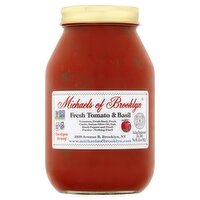 Michaels of Brooklyn Fresh Tomato & Basil Sauce, 32 oz, 32 Ounce