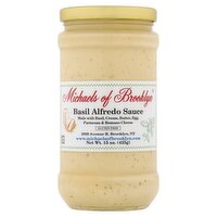 Michaels of Brooklyn Basil Alfredo Sauce, 15 oz