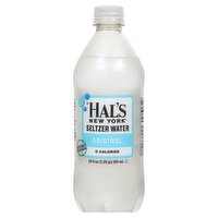 Hal's New York Original Seltzer Water, 20 fl oz