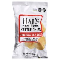 Hal's New York Original Sea Salt Kettle Cooked Potato Chips, 2 oz