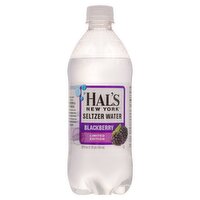 Hal's New York Blackberry Seltzer Water Limited Edition, 20 fl oz