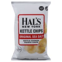 Hal's New York Original Sea Salt Kettle Cooked Potato Chips, 8 oz