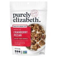 Purely Elizabeth Recipe No. 02 Cranberry Pecan Ancient Grain Granola, 12 oz, 12.5 Ounce