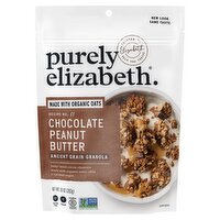 Purely Elizabeth Recipe No. 11 Chocolate Peanut Butter Ancient Grain Granola, 10 oz