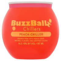 BuzzBallz Peach Chiller Chillers, 6.32 fl oz