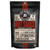 Pop Daddy Pretzels Hot Sauce Pretzel Sticks, 7.5 oz