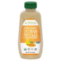 Primal Kitchen Organic Spicy Brown Mustard, 12 oz