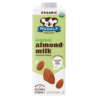 Mooala Organic Original Unsweetened Almondmilk, 32 fl oz