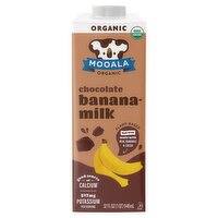 Mooala Organic Chocolate Bananamilk, 32 fl oz, 32 Fluid ounce