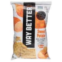 Way Better Snacks Sweet Potato Whole Grain Corn Tortilla Chips, 5.5 oz