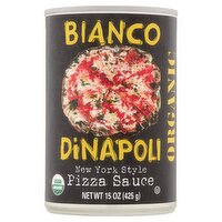Bianco DiNapoli New York Style Pizza Sauce, 15 oz