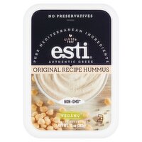 Esti Esti Authentic Greek Original Recipe Hummus, 10 oz, 10 Ounce 