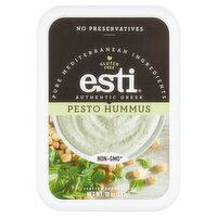 Esti Authentic Greek Pesto Hummus, 10 oz