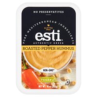 Esti Esti Authentic Greek Roasted Pepper Hummus, 10 oz, 10 Ounce 