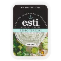 Esti Authentic Greek Pesto Tzatziki, 8 oz