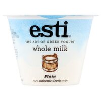 Esti Whole Milk Plain Greek Yogurt, 5.3 oz