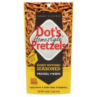 Dot's Homestyle Pretzels Dot's Homestyle Pretzels Honey Mustard Seasoned Pretzel Twists, 16 oz, 16 Ounce 