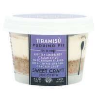 Sweet Craft Dolceria Tiramisù Pudding Pie in a Cup, 4.2 oz