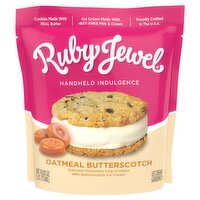 Ruby Jewel Oatmeal Butterscotch Ice Cream Sandwich, 5.25 fl oz