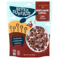 Seven Sundays Real Cocoa Sunflower Cereal, 8 oz