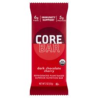 Core Bar Dark Chocolate Cherry Bar, 2 oz