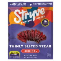 Stryve Protein Snacks Original Thinly Sliced Steak, 2.25 oz