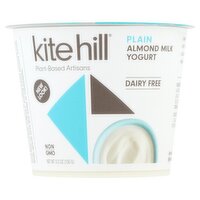 Kite Hill Plain Almond Milk Yogurt, 5.3 oz