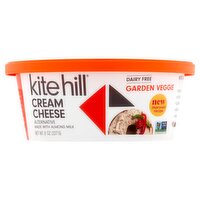 Kite Hill Garden Veggie Cream Cheese Alternative, 8 oz